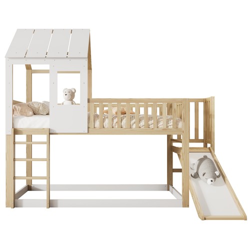 3ft kids treehouse - treehouse, bed