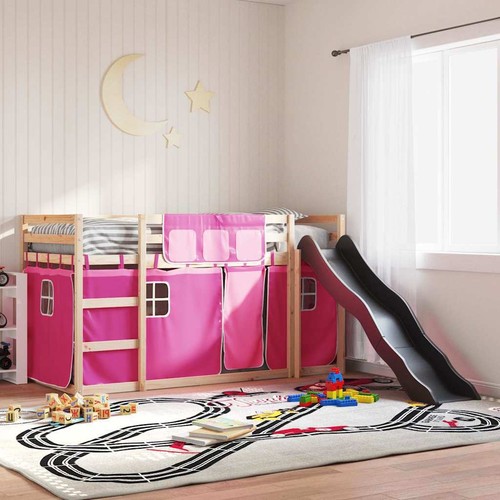 Bunk bed without mattress - bed, with