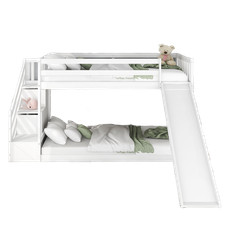 3FT Wooden Bunk Beds Kids High