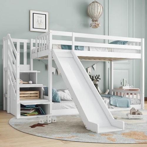 3ft bunk bed with stairs - bunk,