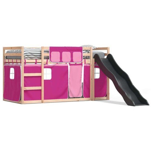 Bunk bed with slide - bed,