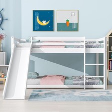3FT Kids Bunk Bed with Slide &