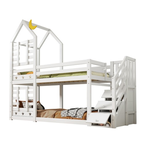 Kids toddlers bunk - bunk, beds
